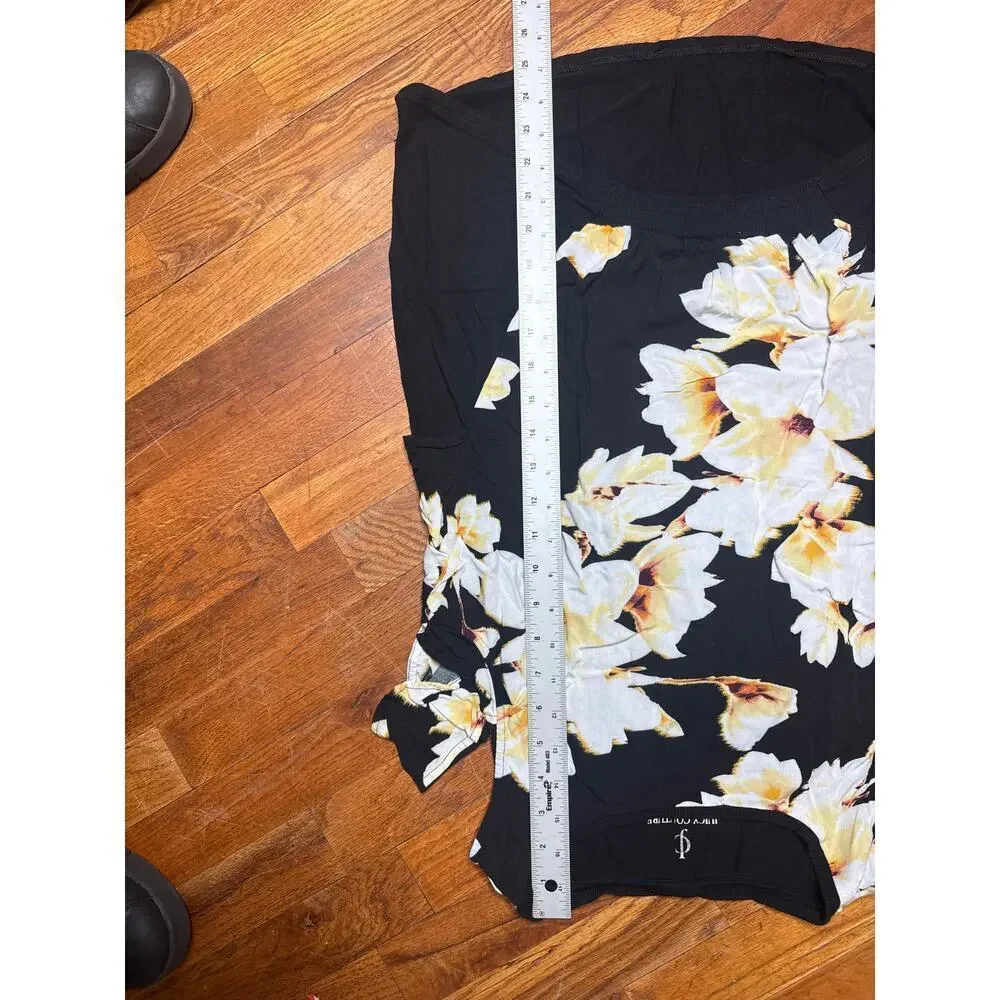 Juicy Couture Floral Off-Shoulder Top Women’s Medium